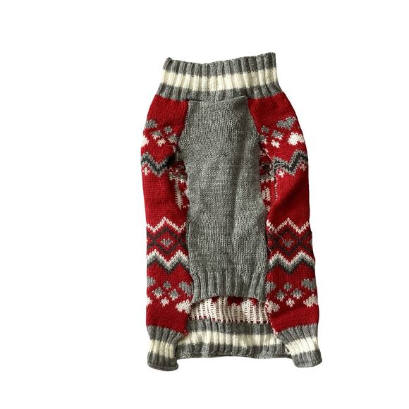 Vibrant Life "Spoiled" Red Pet Sweater - Picture 3 of 7